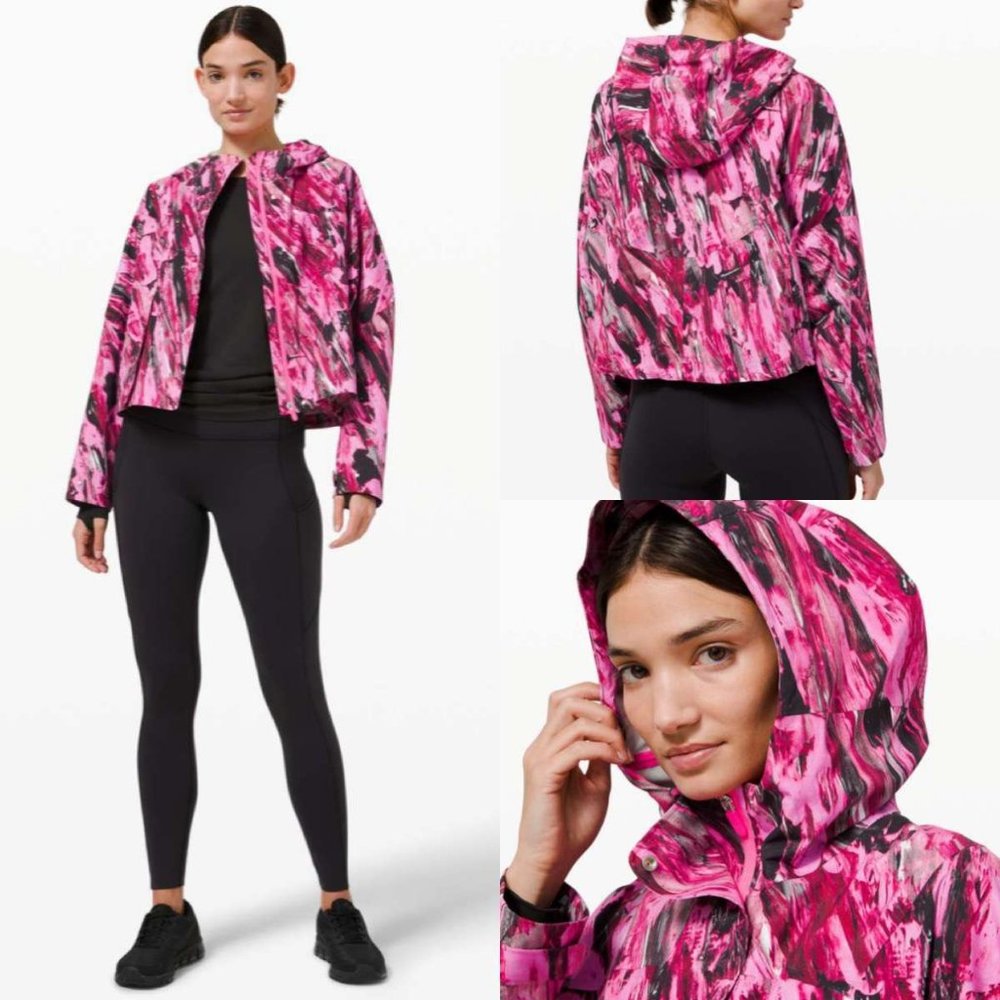 ❤️SOLD❤️Lululemon Rain Chaser Jacket in Incentive - Picture 2 of 13